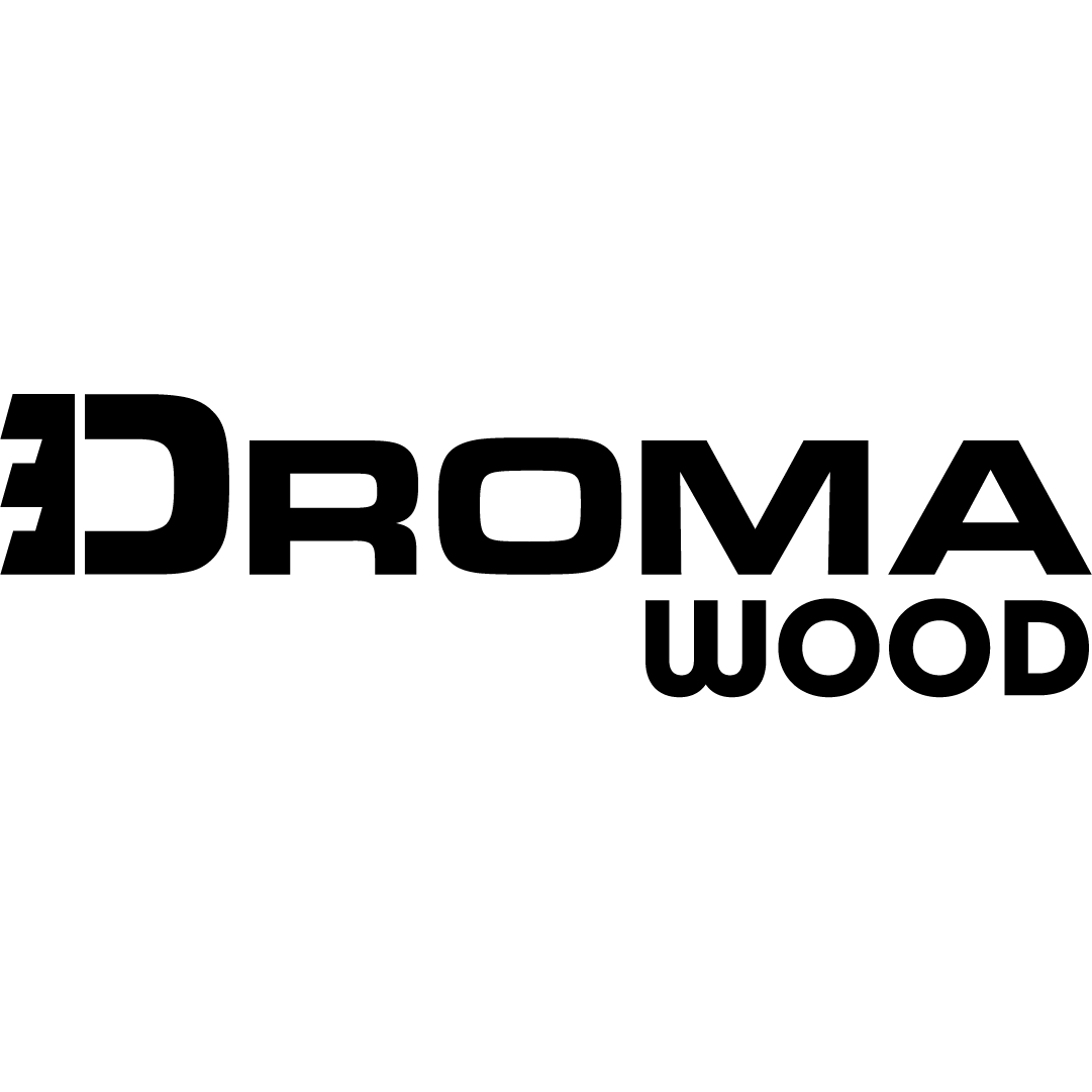 Droma Wood logo - omat tuotemerkit